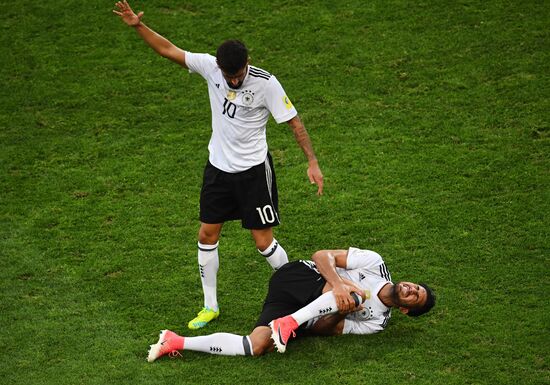 Football. 2017 FIFA Confederations Cup. Germany vs. Cameroon
