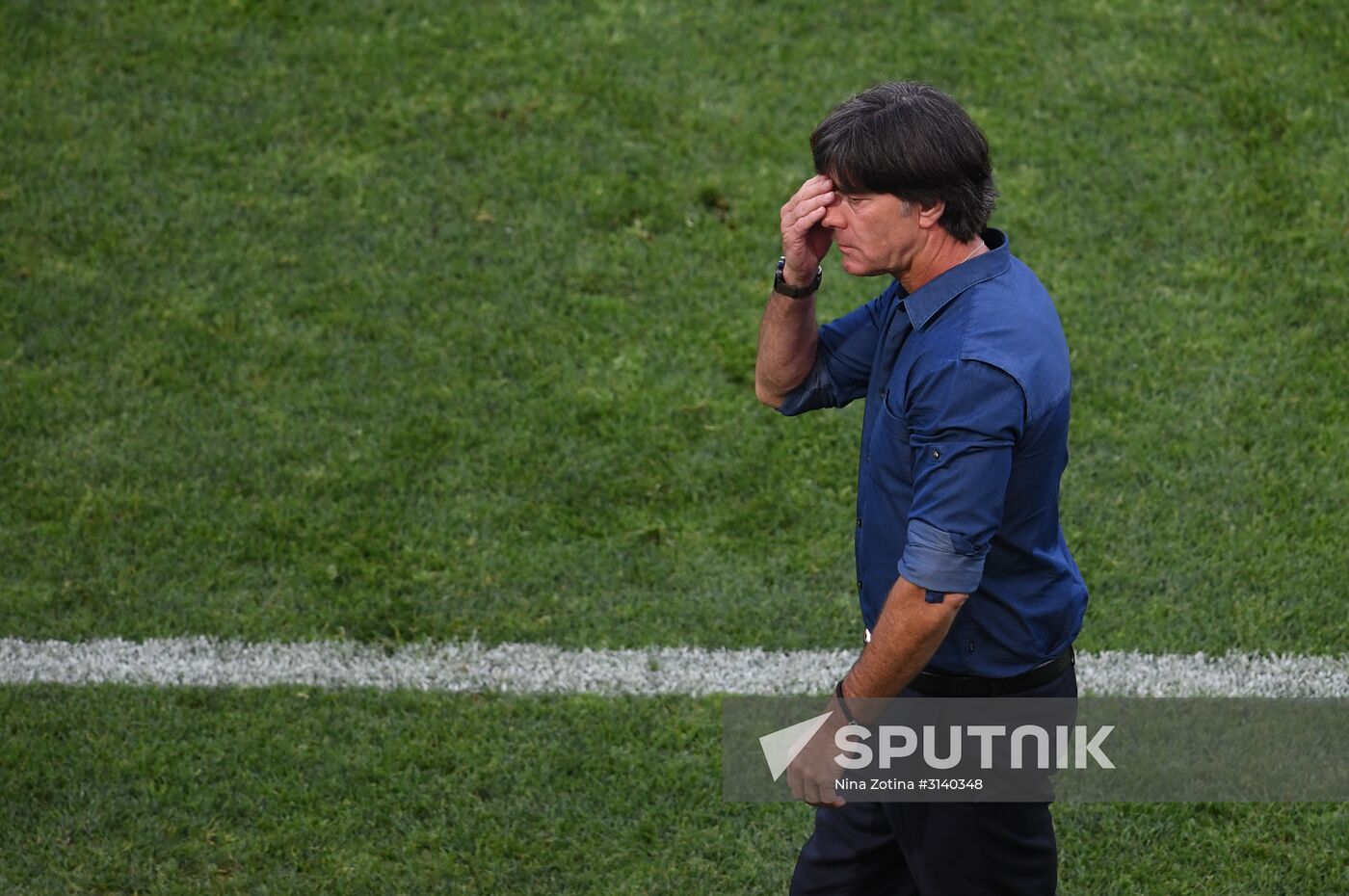 Football. 2017 FIFA Confederations Cup. Germany vs. Cameroon