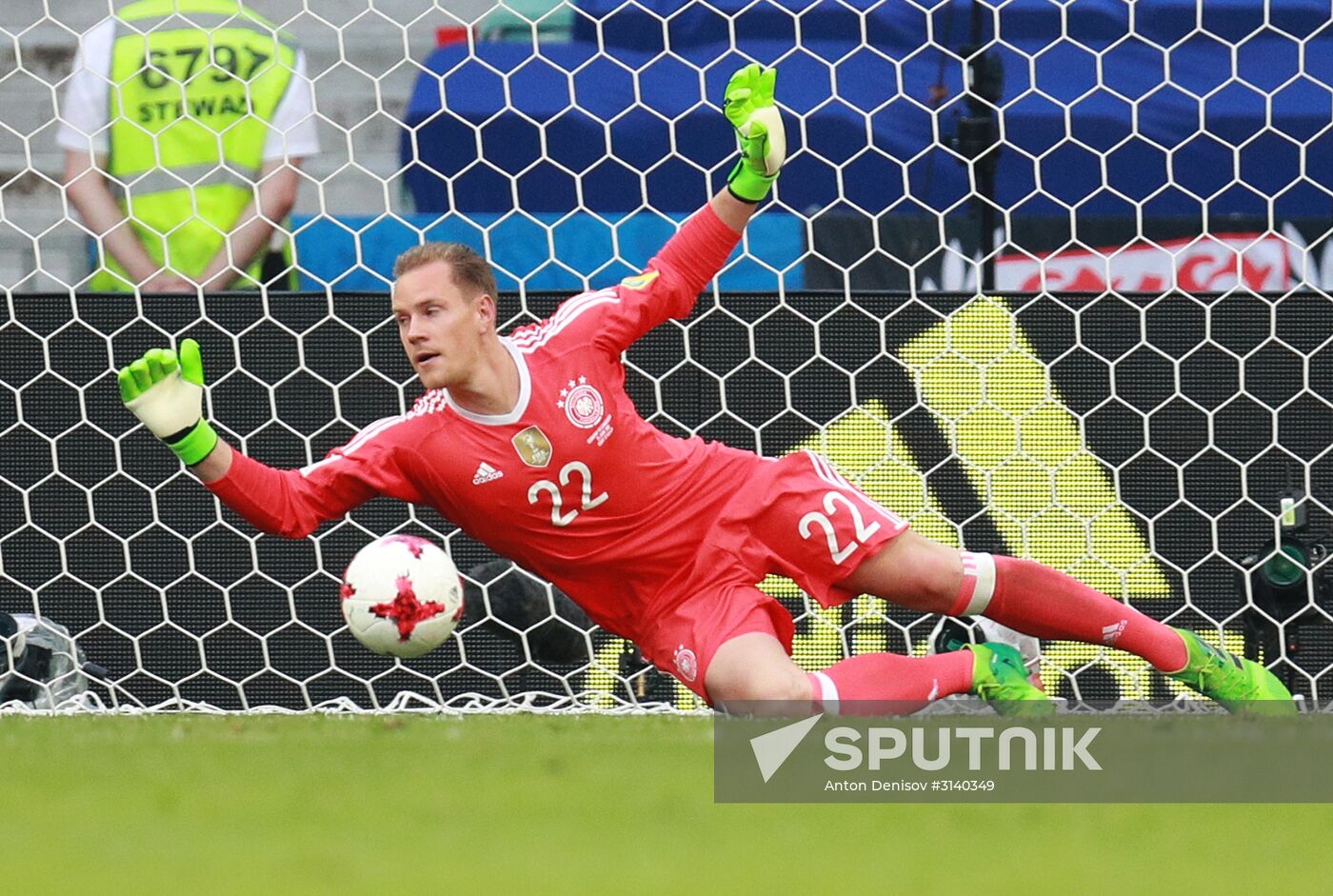 Football. 2017 FIFA Confederations Cup. Germany vs. Cameroon