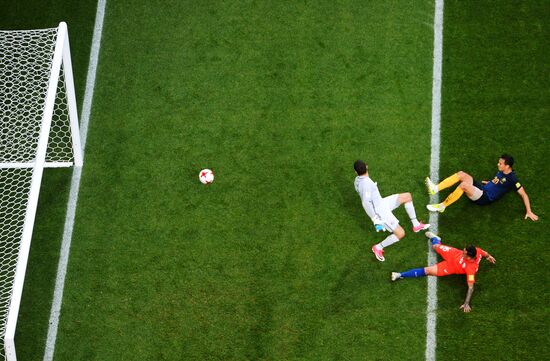 Football. 2017 FIFA Confederations Cup. Chile vs. Australia