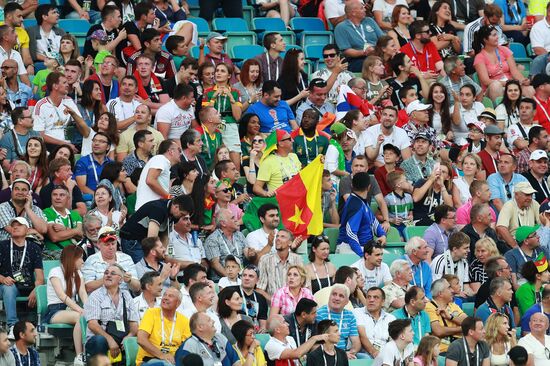 Football. 2017 FIFA Confederations Cup. Germany vs. Cameroon