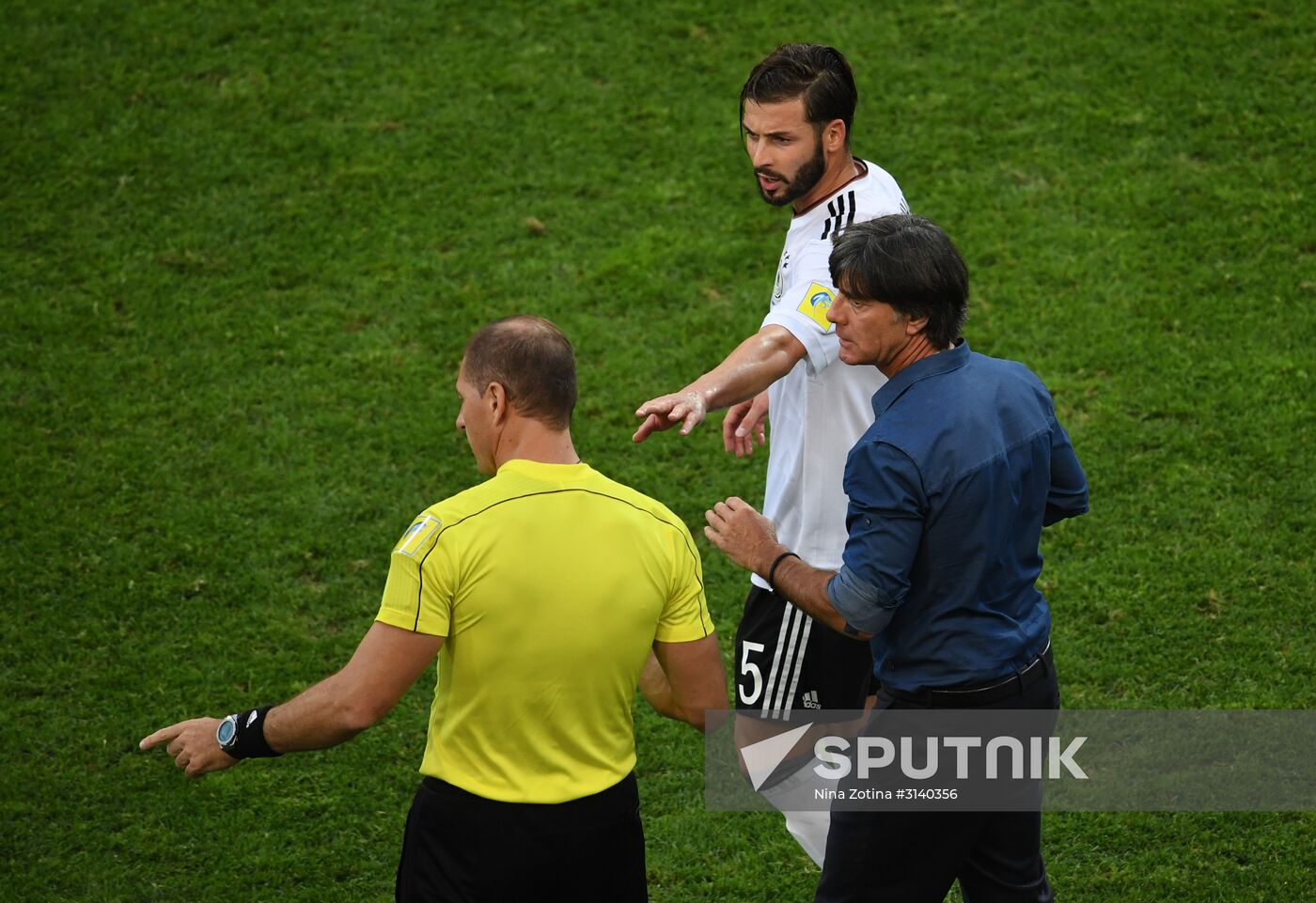 Football. 2017 FIFA Confederations Cup. Germany vs. Cameroon