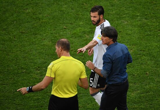 Football. 2017 FIFA Confederations Cup. Germany vs. Cameroon