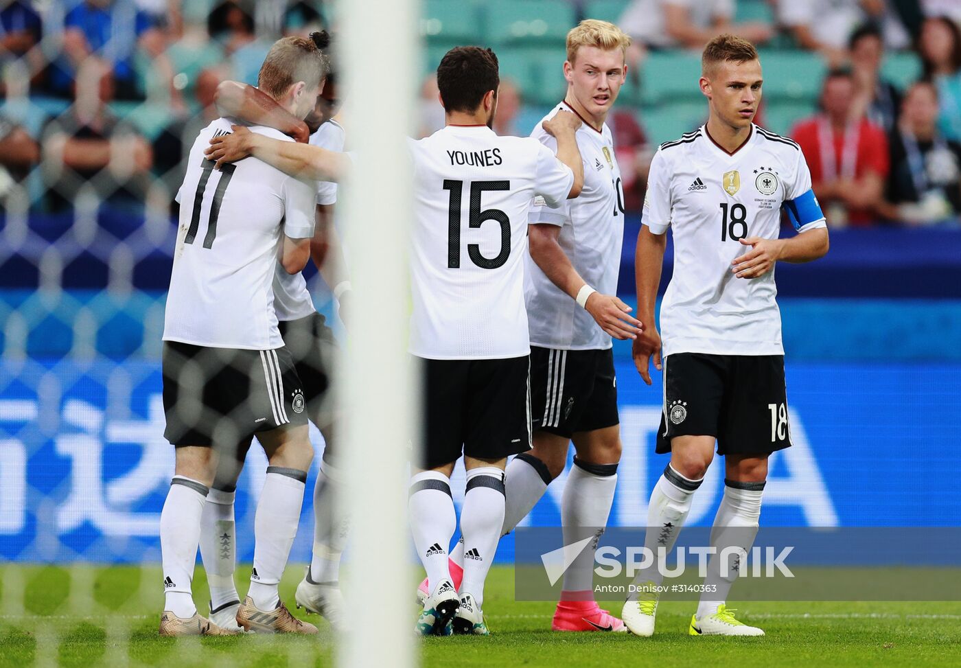Football. 2017 FIFA Confederations Cup. Germany vs. Cameroon