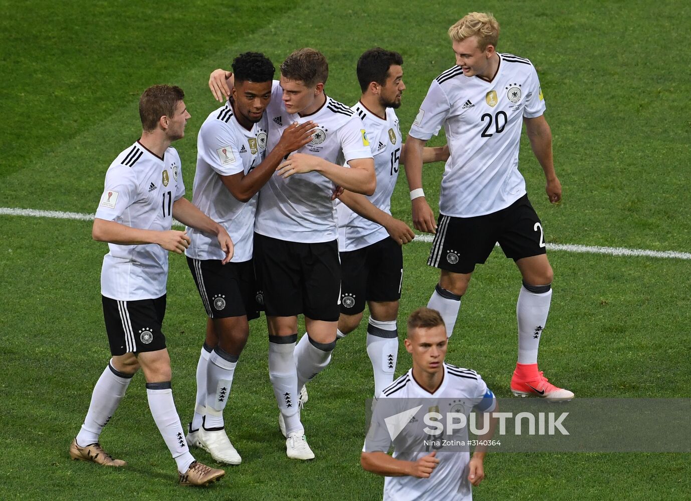 Football. 2017 FIFA Confederations Cup. Germany vs. Cameroon