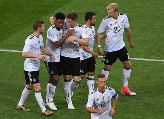Football. 2017 FIFA Confederations Cup. Germany vs. Cameroon