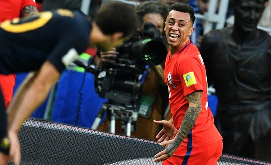 Football. 2017 FIFA Confederations Cup. Chile vs. Australia