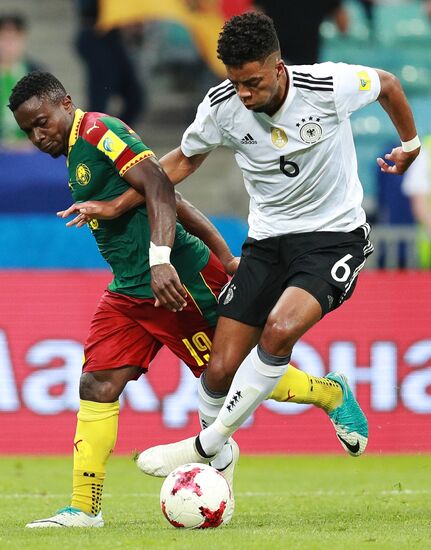 Football. 2017 FIFA Confederations Cup. Germany vs. Cameroon