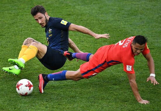 Football. 2017 FIFA Confederations Cup. Chile vs. Australia