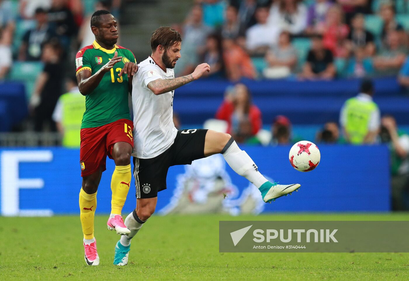 Football. 2017 FIFA Confederations Cup. Germany vs. Cameroon