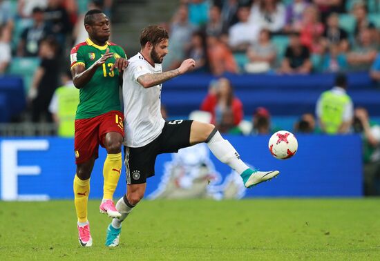 Football. 2017 FIFA Confederations Cup. Germany vs. Cameroon