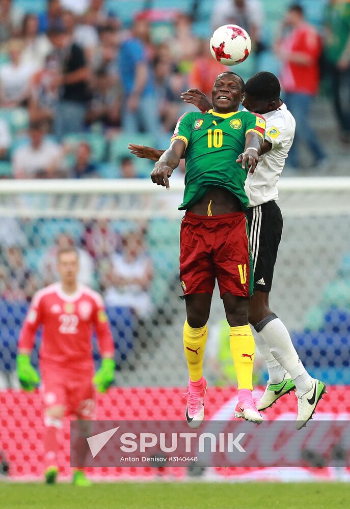Football. 2017 FIFA Confederations Cup. Germany vs. Cameroon
