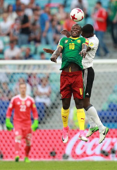 Football. 2017 FIFA Confederations Cup. Germany vs. Cameroon