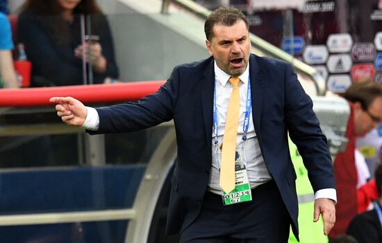 Football. 2017 FIFA Confederations Cup. Chile vs. Australia