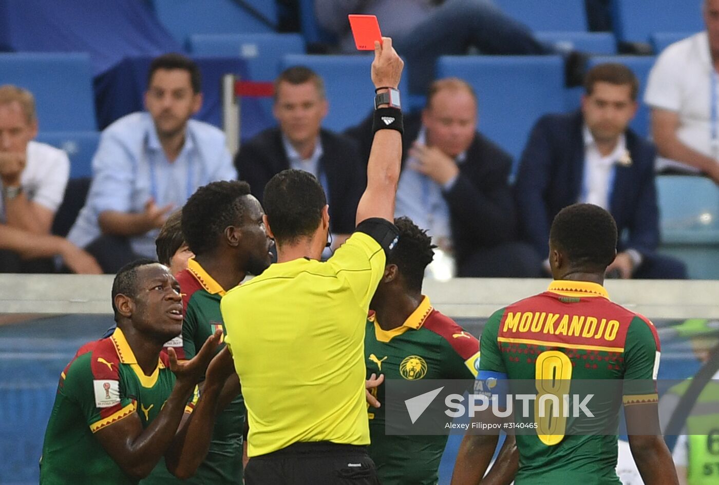 Football. 2017 FIFA Confederations Cup. Germany vs. Cameroon