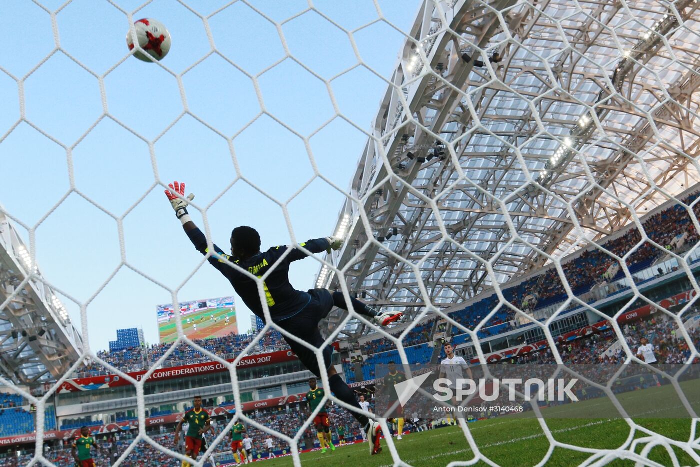 Football. 2017 FIFA Confederations Cup. Germany vs. Cameroon