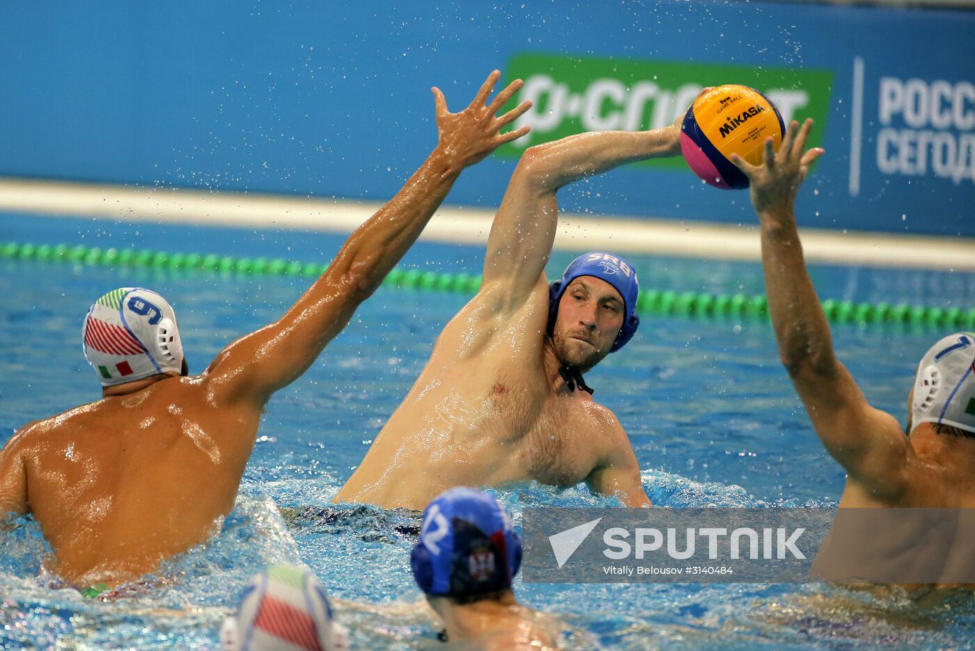 FINA Water Polo World League men super final. Final