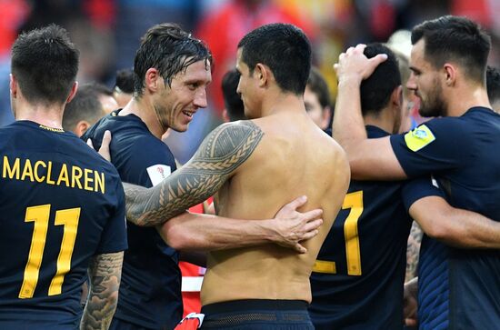 Football. 2017 FIFA Confederations Cup. Chile vs. Australia