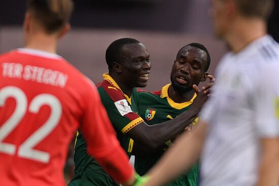 Football. 2017 FIFA Confederations Cup. Germany vs. Cameroon