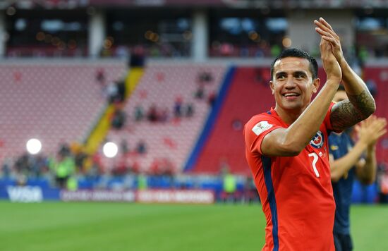 Football. 2017 FIFA Confederations Cup. Chile vs. Australia