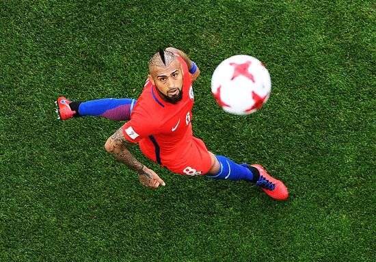 Football. 2017 FIFA Confederations Cup. Chile vs. Australia