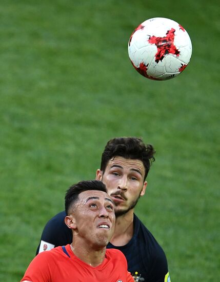 Football. 2017 FIFA Confederations Cup. Chile vs. Australia