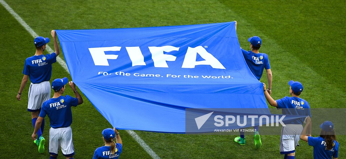 Football. 2017 FIFA Confederations Cup. Chile vs. Australia