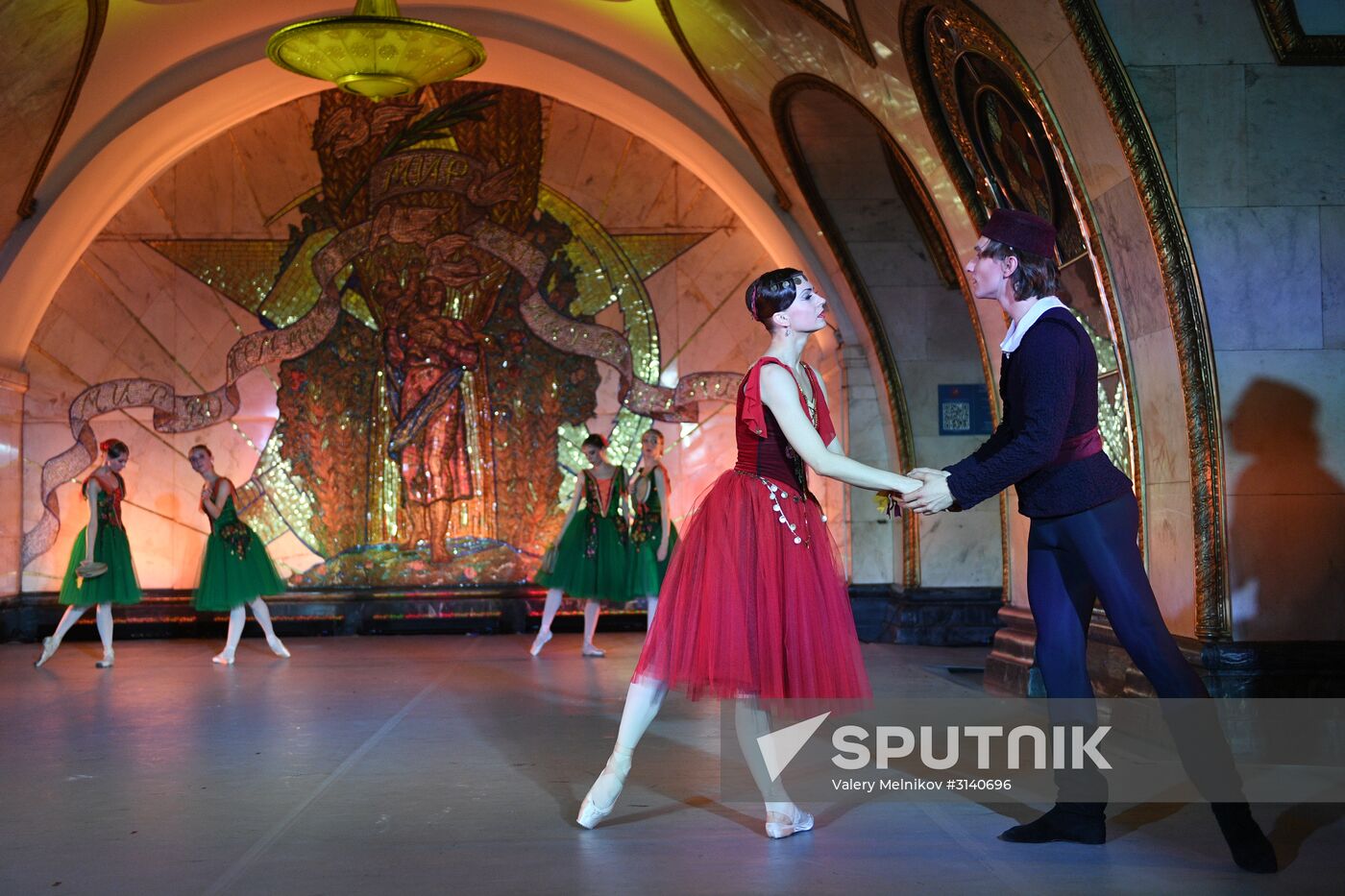 Russian Ballet Night at Moscow Metro