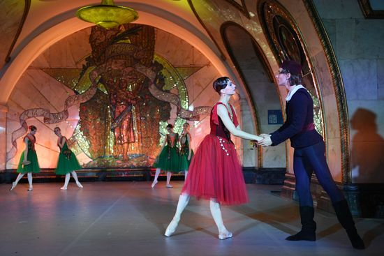 Russian Ballet Night at Moscow Metro