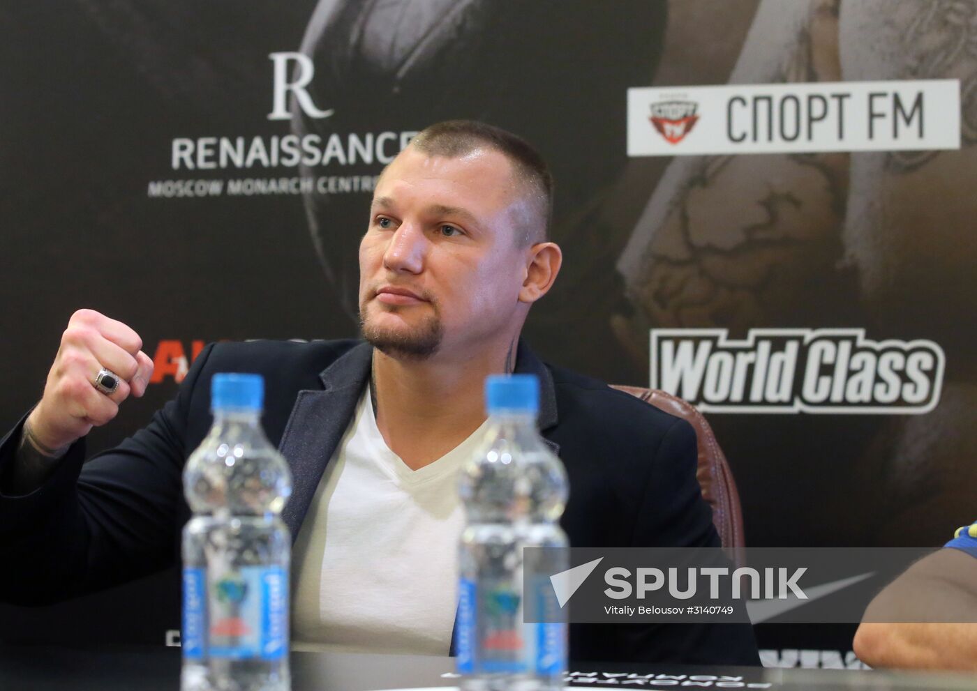 Boxing. News conference with Alexander Povetkin and Andriy Rudenko