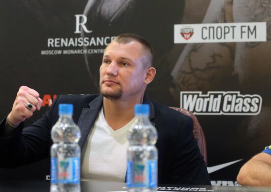 Boxing. News conference with Alexander Povetkin and Andriy Rudenko