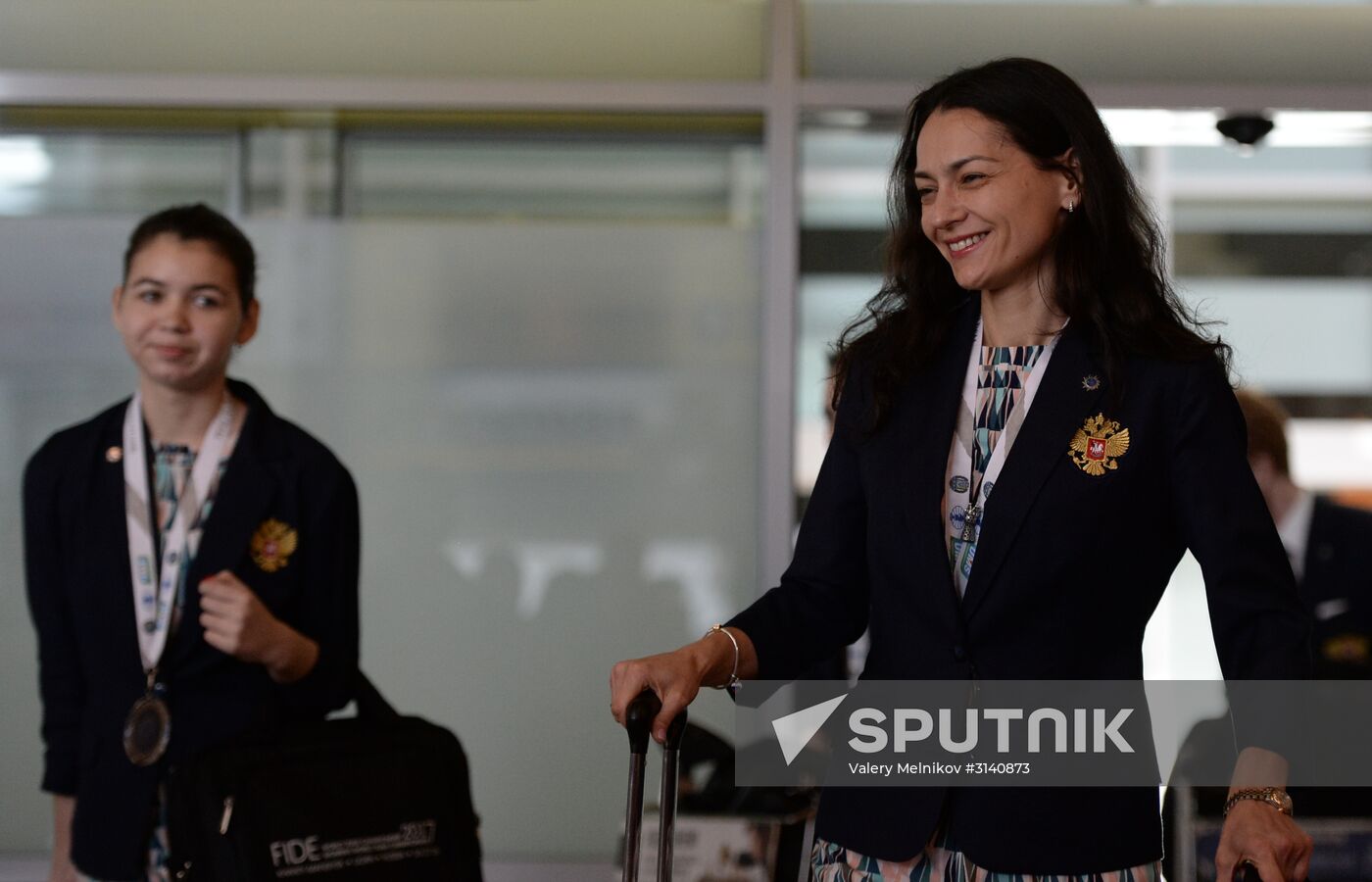 Russian national chess teams return to Moscow