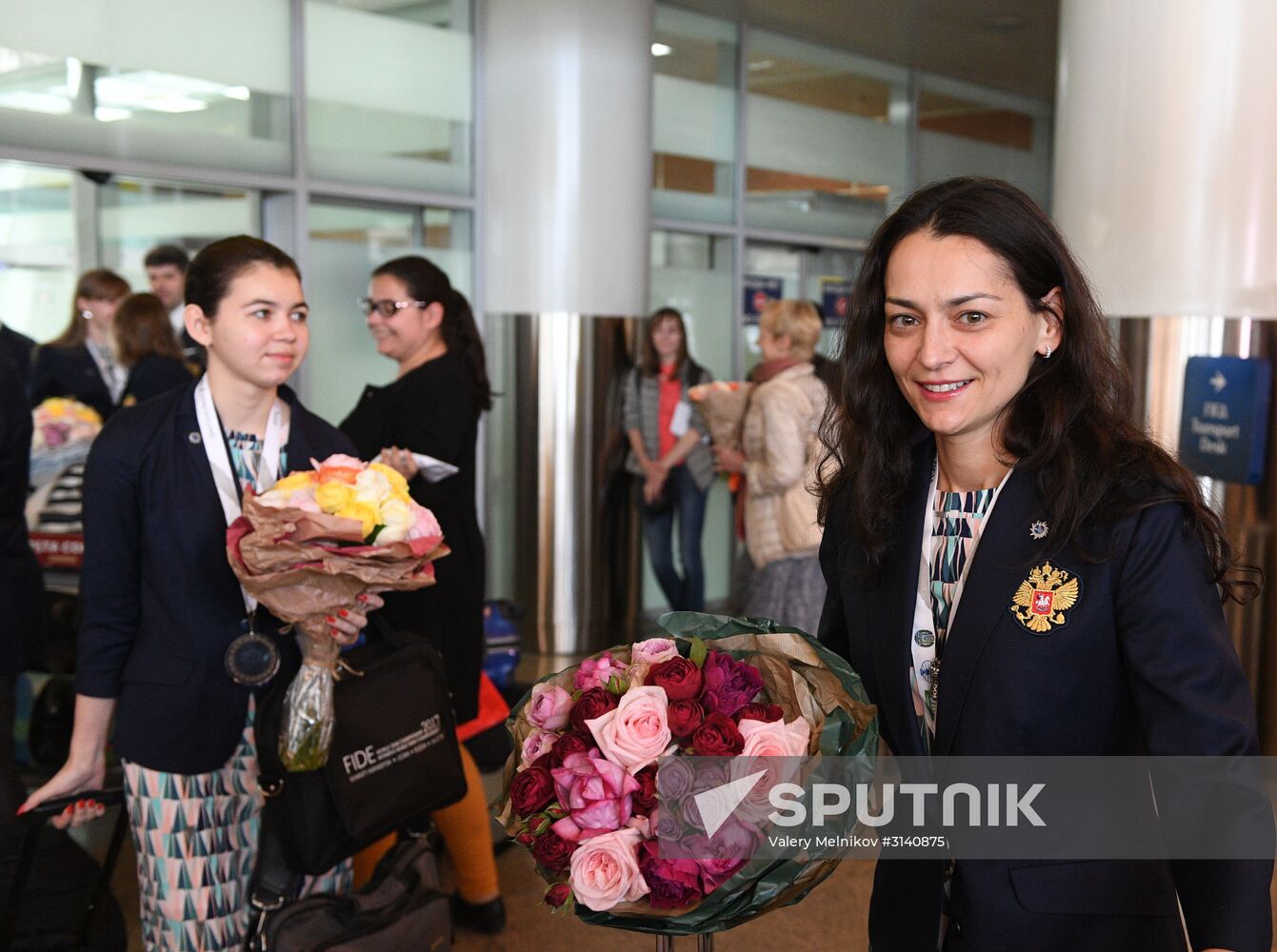 Russian national chess teams return to Moscow