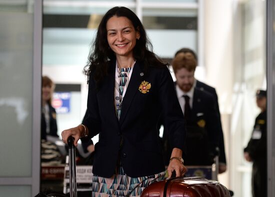 Russian national chess teams return to Moscow