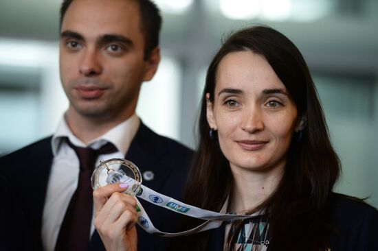 Russian national chess teams return to Moscow