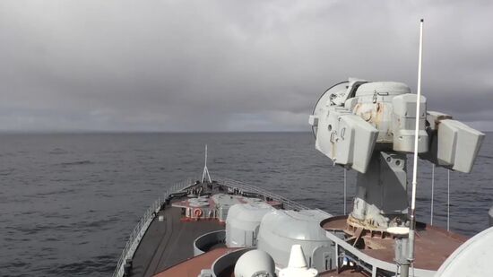 Yury Dolgoruky submarine launches Bulava ballistic missile