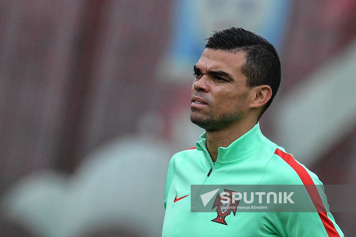 Football. 2017 FIFA Confederations Cup. Training session of Portugal’s national team