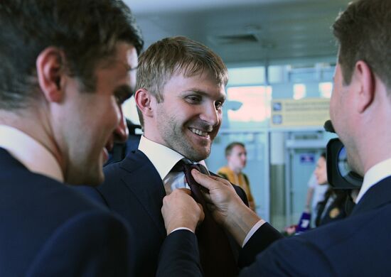 Russian national chess teams return to Moscow