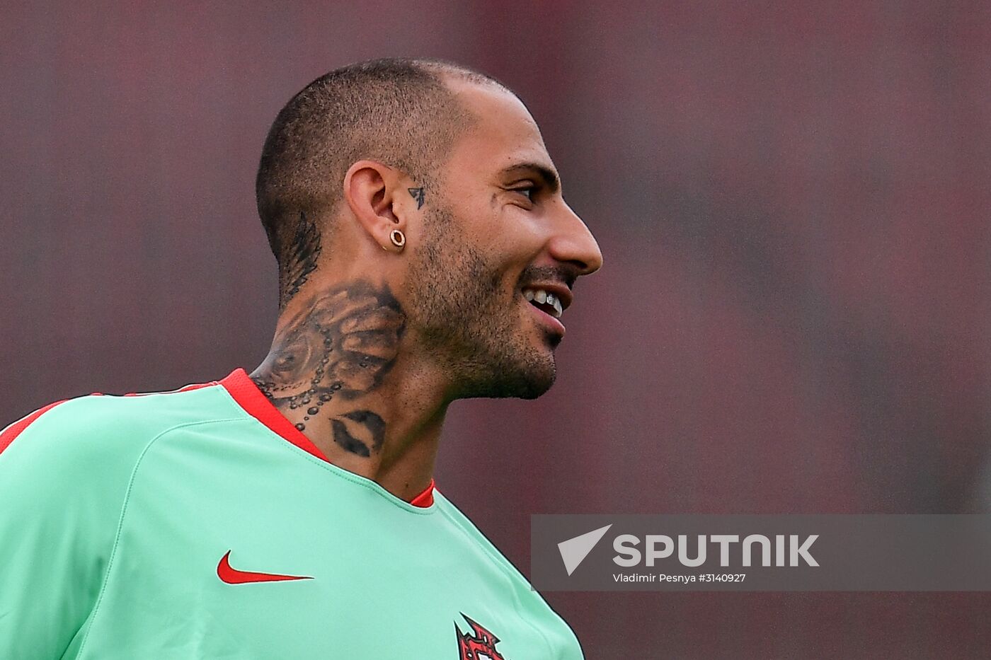 Football. 2017 FIFA Confederations Cup. Training session of Portugal’s national team