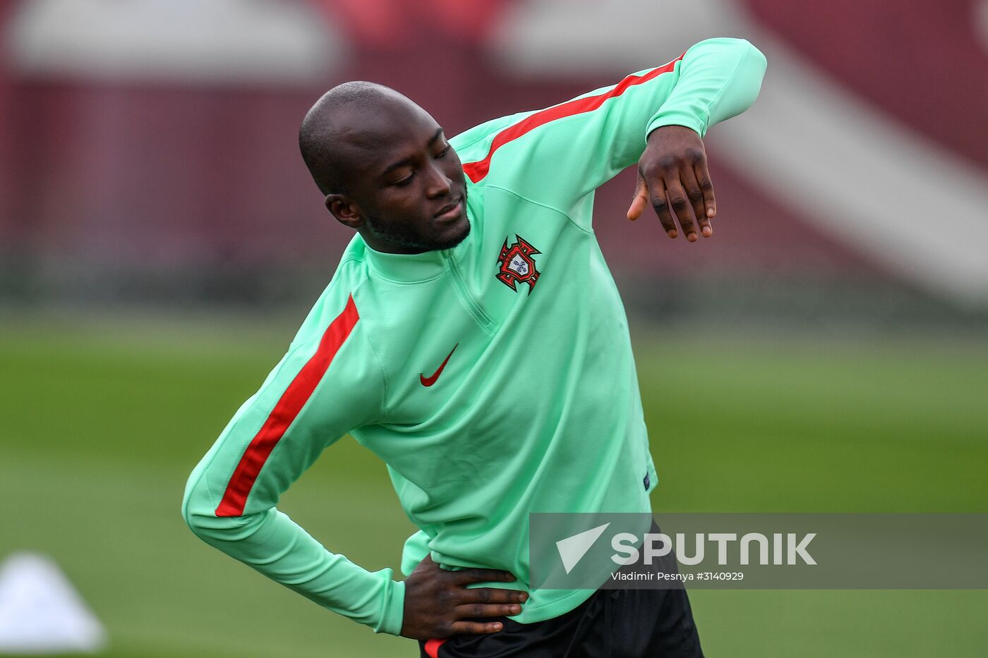 Football. 2017 FIFA Confederations Cup. Training session of Portugal’s national team