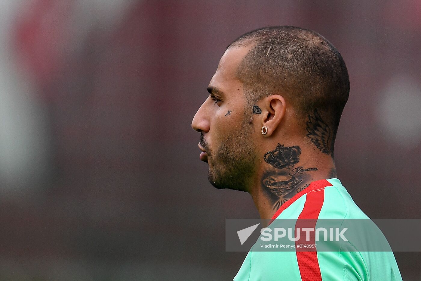 Football. 2017 FIFA Confederations Cup. Training session of Portugal’s national team