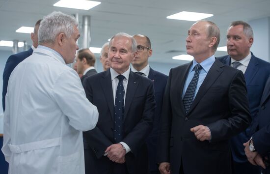 Russian President Vladimir Putin's working trip to Udmurtia