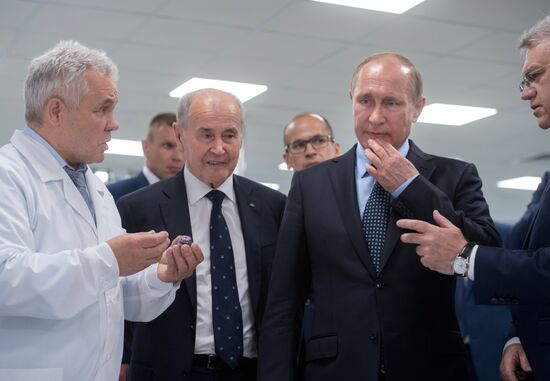 Russian President Vladimir Putin's working trip to Udmurtia