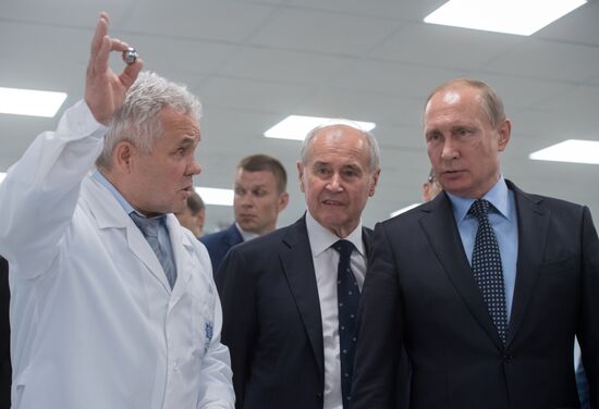 Russian President Vladimir Putin's working trip to Udmurtia