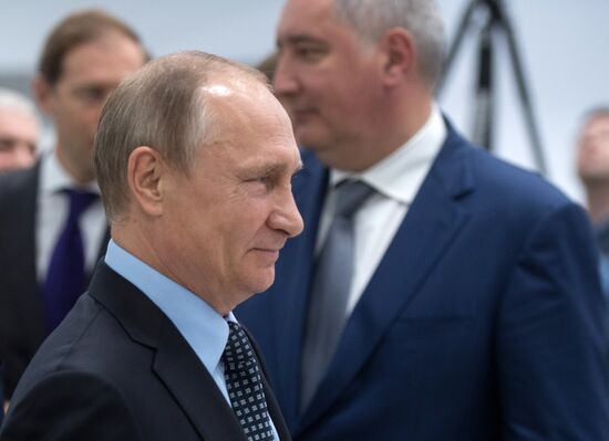 President Vladimir Putin's working trip to Udmurtia