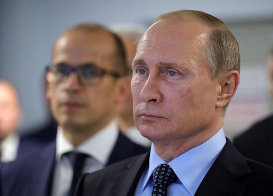 President Vladimir Putin's working trip to Udmurtia