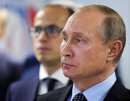 President Vladimir Putin's working trip to Udmurtia