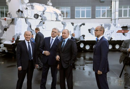 Russian President Vladimir Putin's working trip to Udmurtia