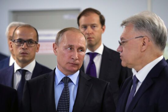 Russian President Vladimir Putin's working trip to Udmurtia