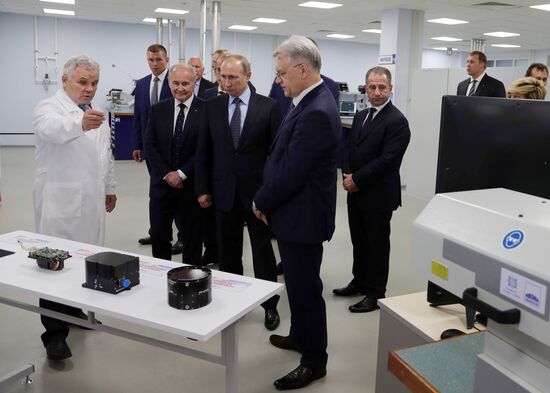Russian President Vladimir Putin's working trip to Udmurtia